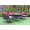 Poly Rattan Wicker Dining Set